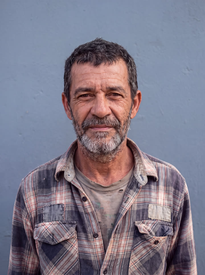 o visitante, front