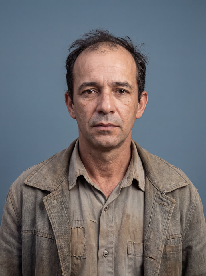 o ocupante, portrait